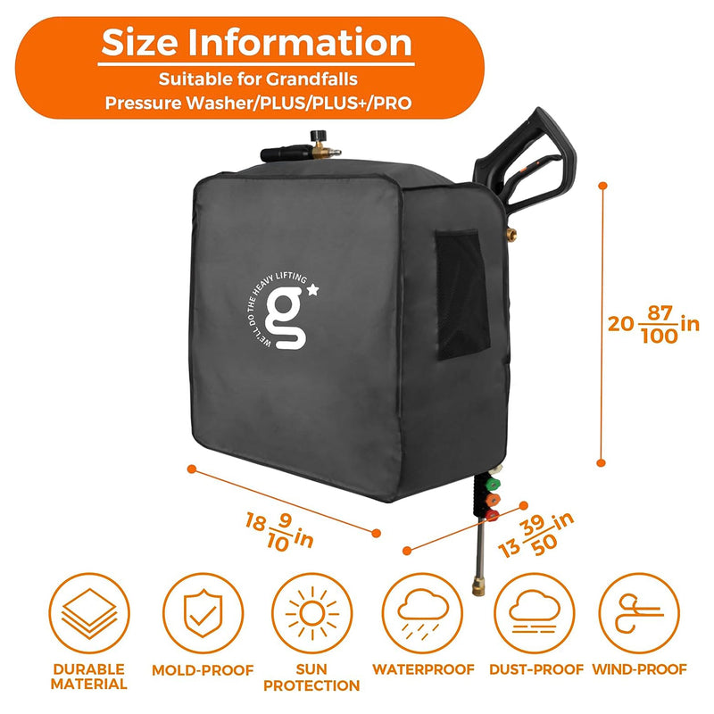 Load image into Gallery viewer, Grandfalls Retractable Pressure Washer Cover
