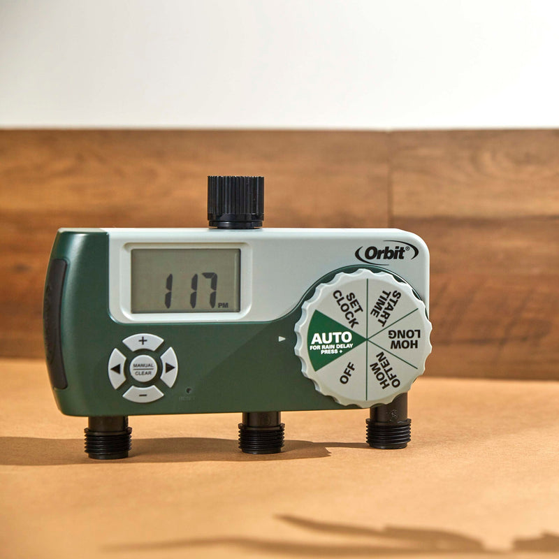 Load image into Gallery viewer, 3-Outlet Hose Watering Timer 56082
