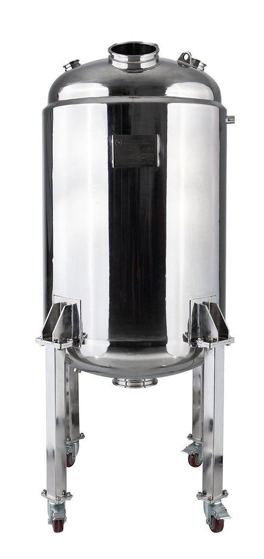 300L ASME Single Jacket Solvent Tank 350psi Max - Bare