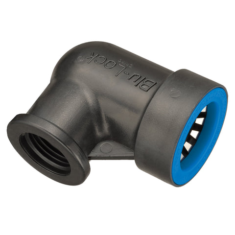 Orbit 3/4 inch Blu-Lock by 1/2 inch FPT reducing elbow