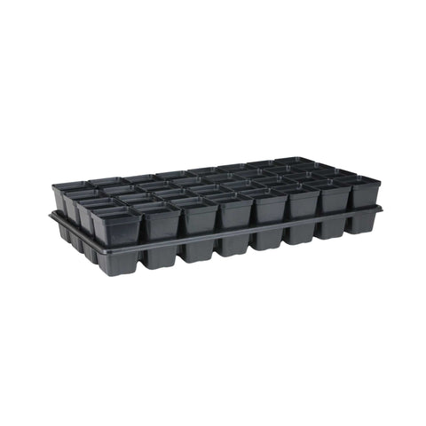 32-Cell Reusable Plant Starter Trays with Inserts from Bootstrap Farmer at GrowTime Garden Supply