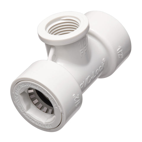 Orbit 1/2-inch PVC-Lock by FPT tee 33772