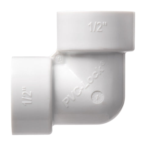 Orbit 1/2 inch PVC-Lock elbow