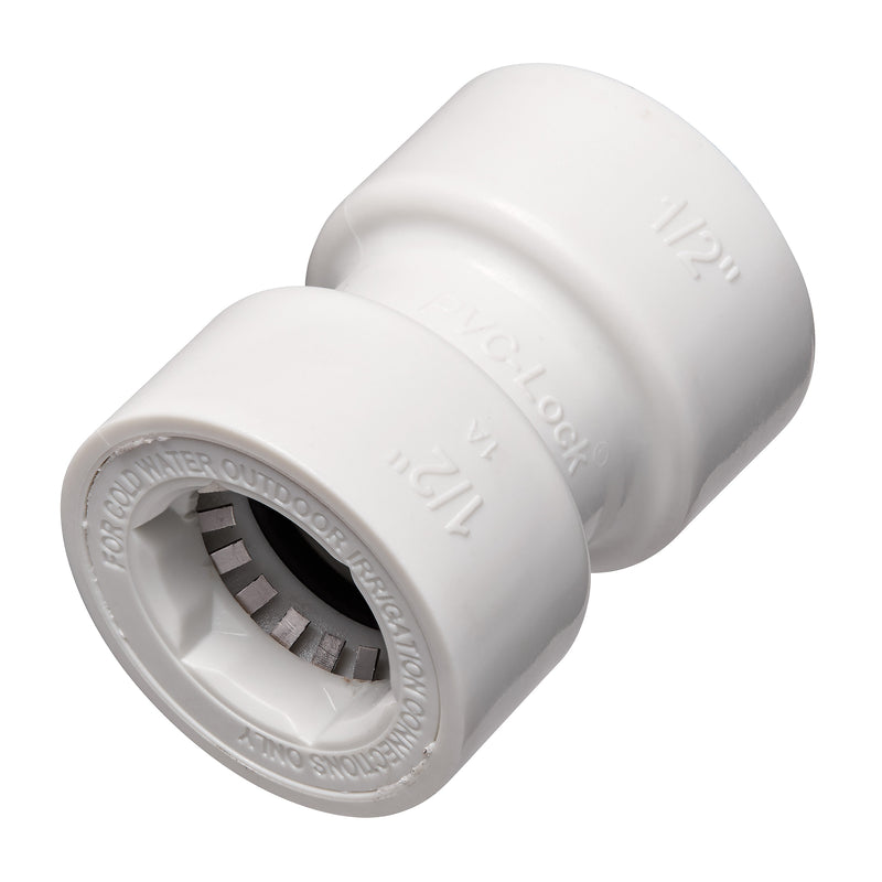 Load image into Gallery viewer, 1/2" PVC-Lock Coupling 33776
