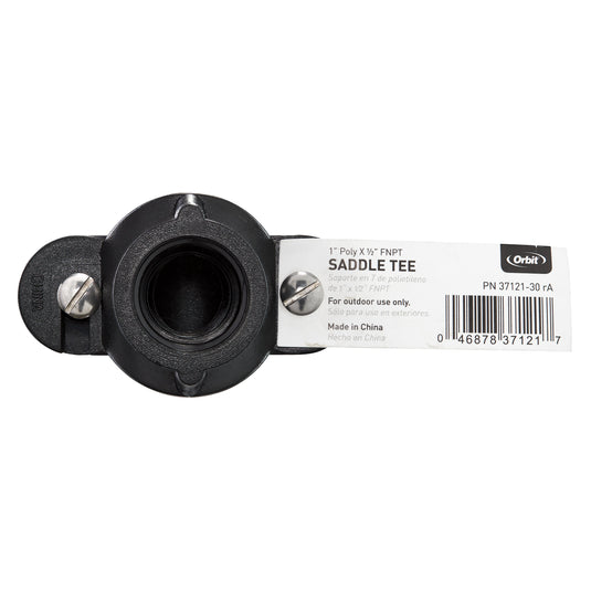 1" x 1/2" PVC Pipe Saddle Tee | 37121