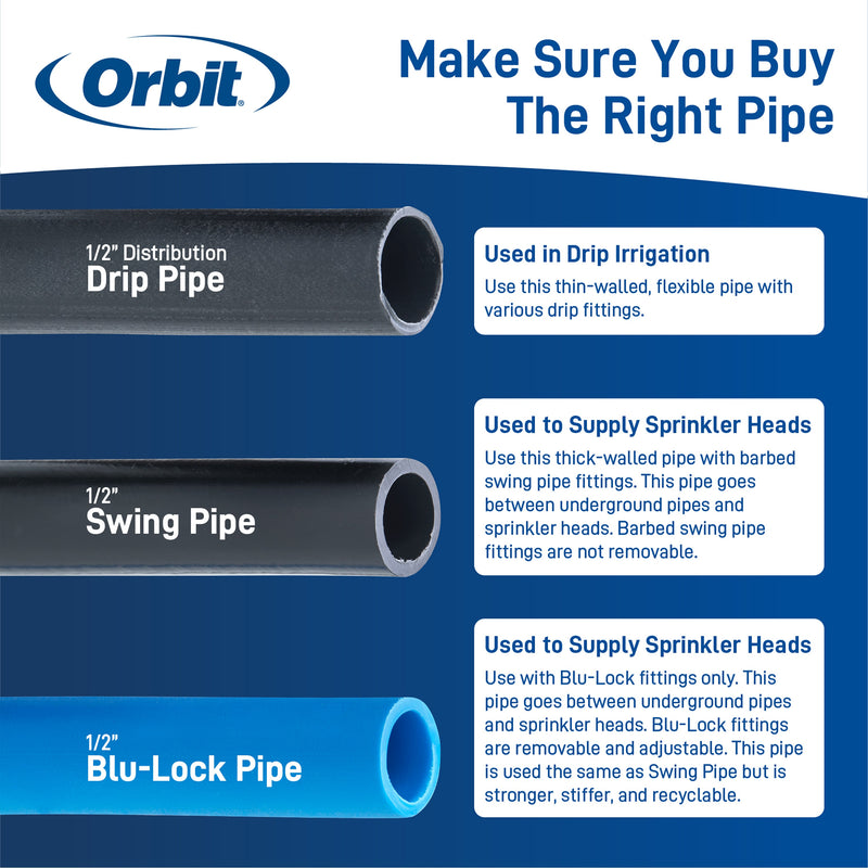 Load image into Gallery viewer, 1/2 In. X 24 In. Riser-Flex Sprinkler Swing Pipe 37151

