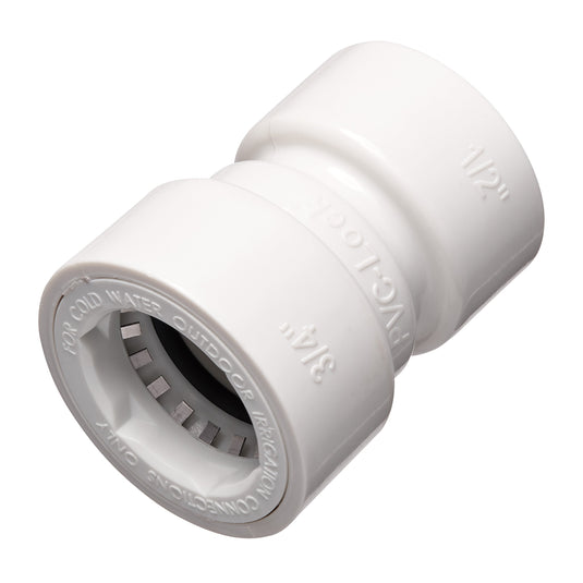 3/4" x 1/2" PVC-Lock Reducing Coupling 34779