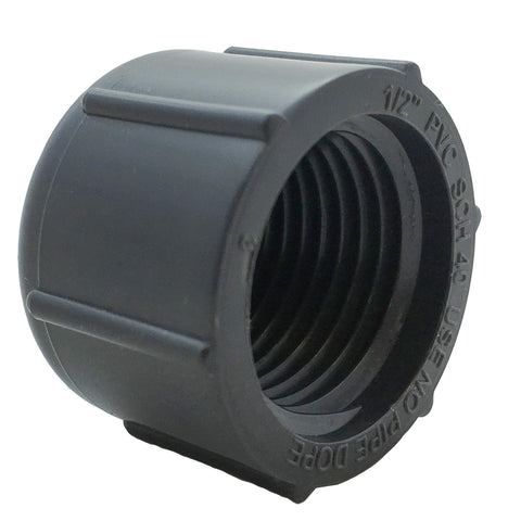 Orbit 1/2 inch FPT PVC cap