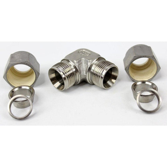 SSP - Union Elbow - 3/8" Duolok