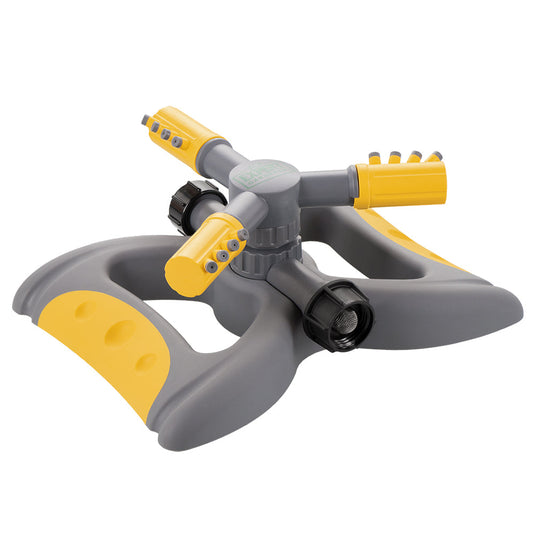 Product image of Orbit Irrigation Plastic 3-Arm Spinning Sprinkler on Heavy-Duty Base 28961