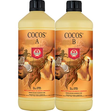 House and Garden COCOS bottle