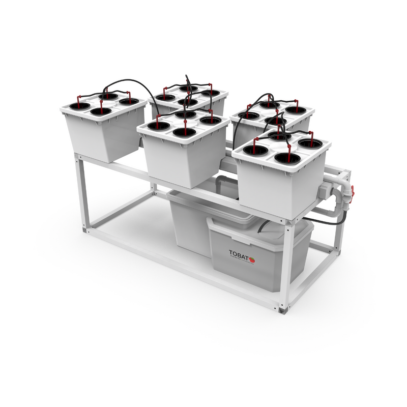 Load image into Gallery viewer, Tobato 5 – Dutch Bucket Hydroponic Growing System
