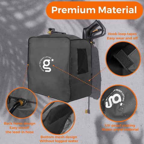 Grandfalls Retractable Pressure Washer Cover, additional product view 2