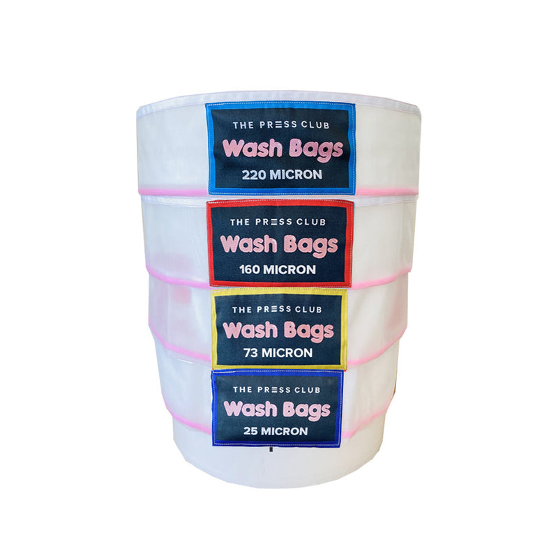 Load image into Gallery viewer, 5 GALLON ALL MESH BUBBLE WASH BAGS PICK ANY 4-PACK
