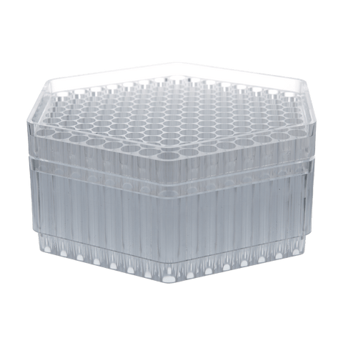 Clear standard 2 tray set for pre-roll processing