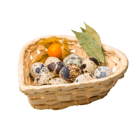 Fresh quail eggs, US farm raised, carton front