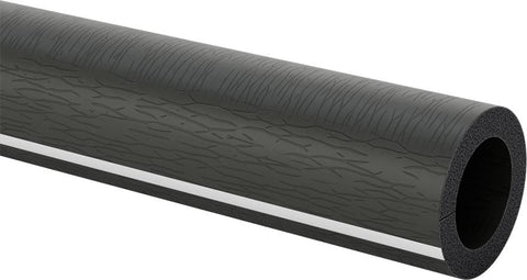 Flexible Rubber Foam Pipe Insulation Tube Slit 1/2 Inch Thick Wall 1-7/8 Inch ID 6 Feet Long