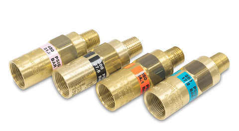 Pressure-relief valves for cryogenic liquids