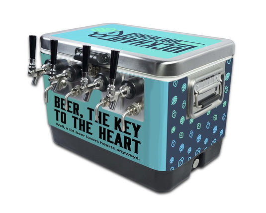 4-Tap Jockey Box, Front Inputs
