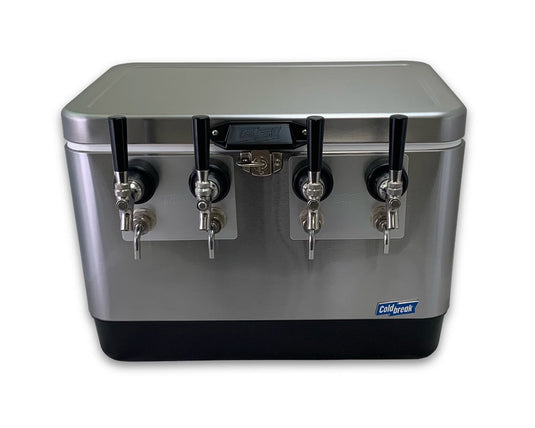 4-Tap Jockey Box, Front Inputs, retail packaging