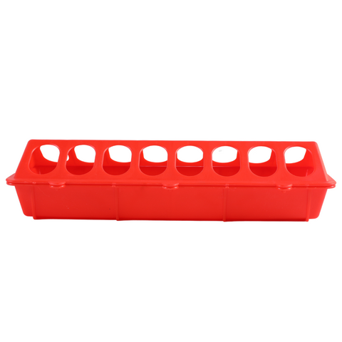 Farmight 12 inch flip top poultry feeder