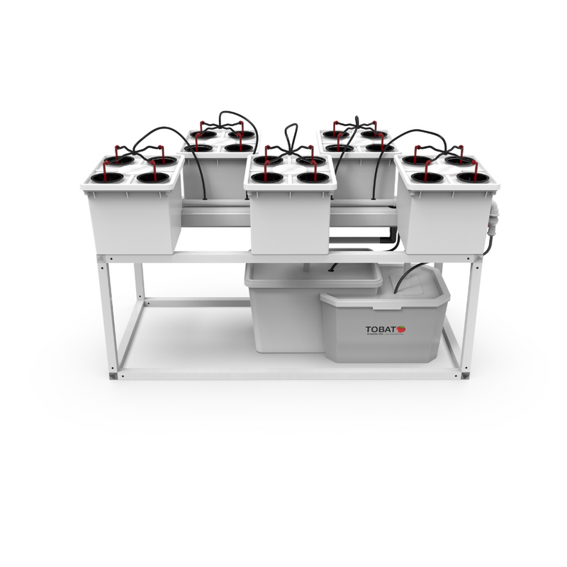 Load image into Gallery viewer, Tobato 5 – Dutch Bucket Hydroponic Growing System
