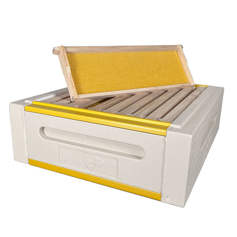 Superior Bee polystyrene 10-frame medium super box