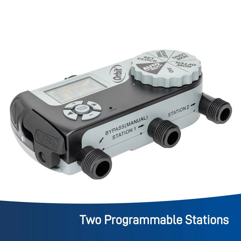 Load image into Gallery viewer, 3 Outlet (1 Manual/2 Digital) Hose Faucet Timer | 56233D
