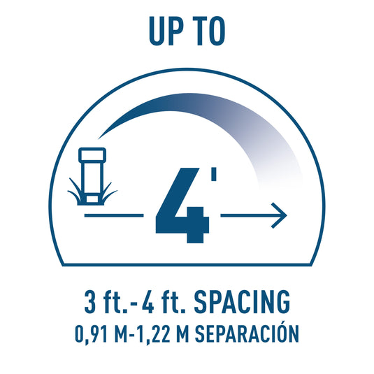 Professional Pressure-Regulating Pop-Up Spray Head Sprinkler with Adjustable Nozzle