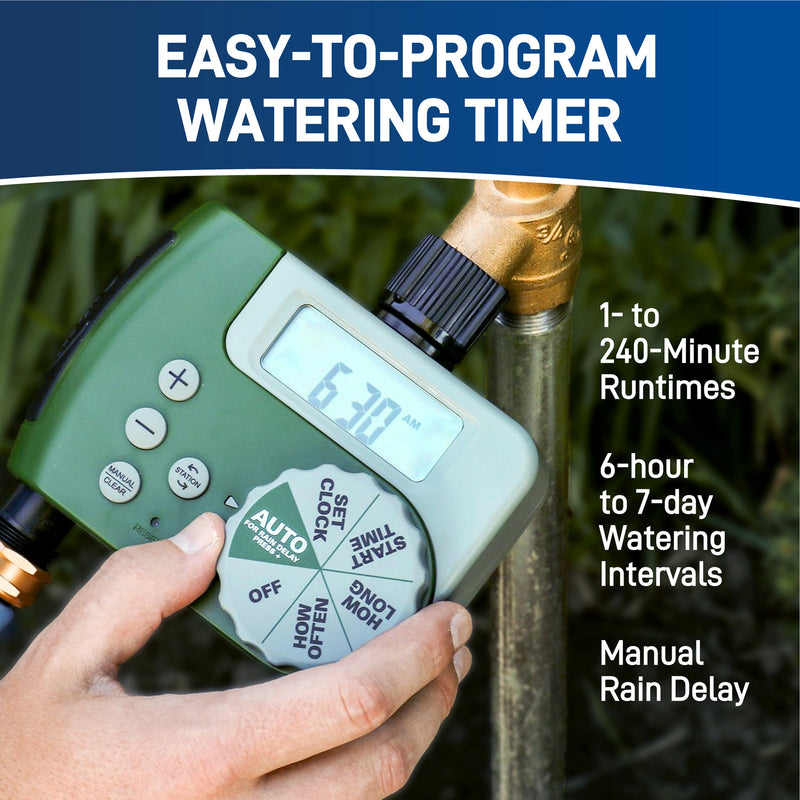 Load image into Gallery viewer, 2 Zone All-In-One Sprinkler Kit 50021

