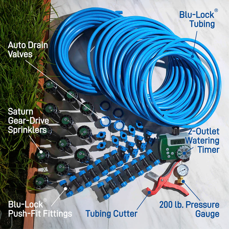 Load image into Gallery viewer, 2 Zone All-In-One Sprinkler Kit 50021
