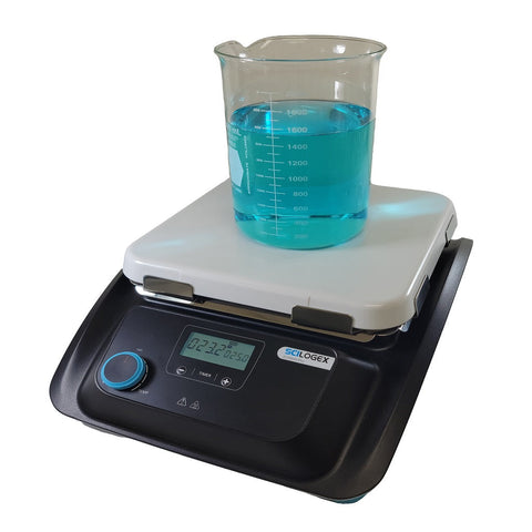 SCILOGEX SCI500H-Pro LCD Digital 10 x 10 Magnetic Hotplate, ceramic-glass plate, 110V, 50/60Hz US Plug, additional product view 2