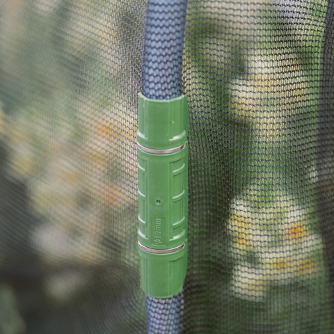 50% black shade cloth, material weave detail