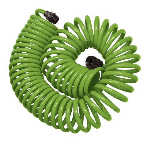50 Foot Coil Hose with ABS threads and 8 Pattern Nozzle | 27389, additional product view 2
