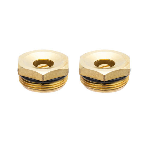 Orbit flush head brass full pattern nozzle, 2-pack