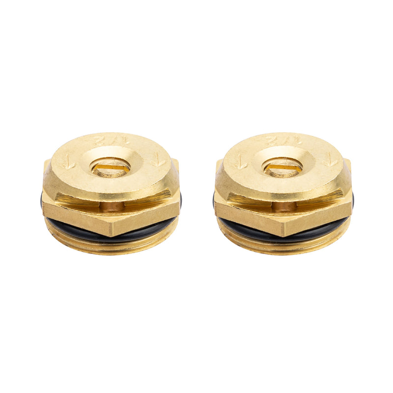 Load image into Gallery viewer, Flush Head Brass Half Pattern Replacement Nozzle 2-pk 53051
