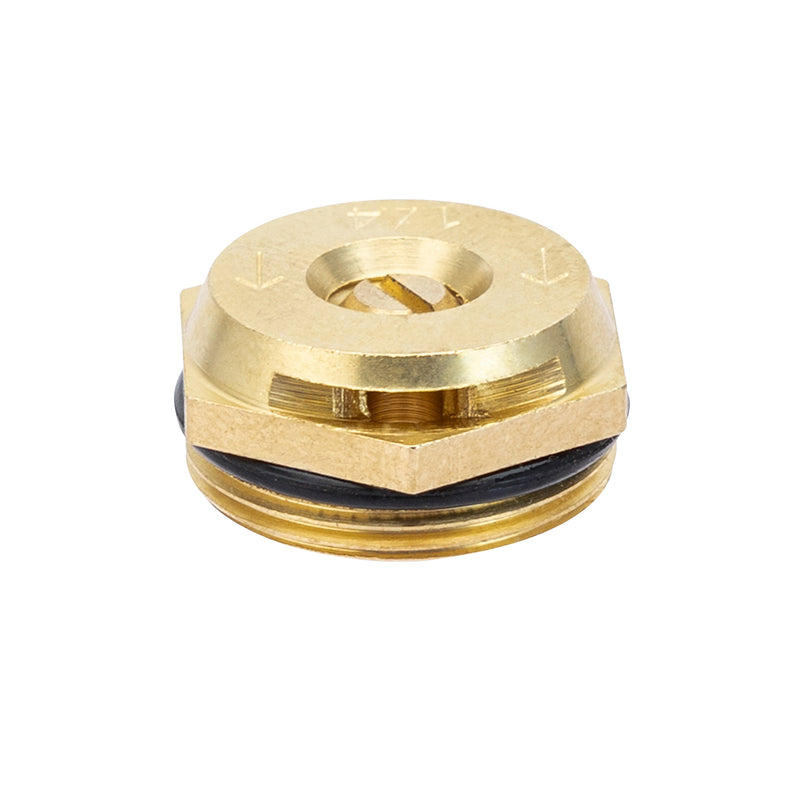 Load image into Gallery viewer, Brass Flush Head Quarter Pattern Sprinklers Nozzles (2-pack) | 53052
