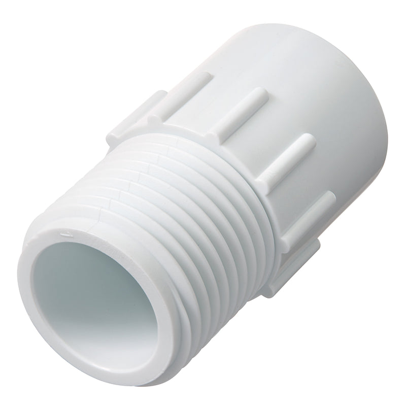 Load image into Gallery viewer, 1/2" Slip x 3/4" MHT PVC Fitting | 53362
