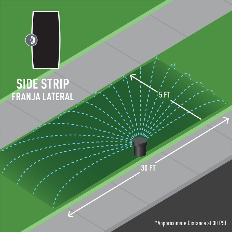 Load image into Gallery viewer, 5' x 30' Side Strip Pattern Spray Nozzle 53506
