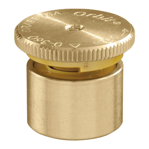 Orbit brass quarter pattern spray sprinkler nozzle