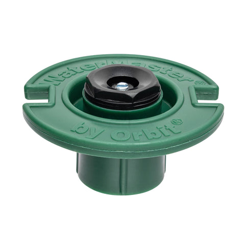Orbit plastic flush head with full pattern nozzle