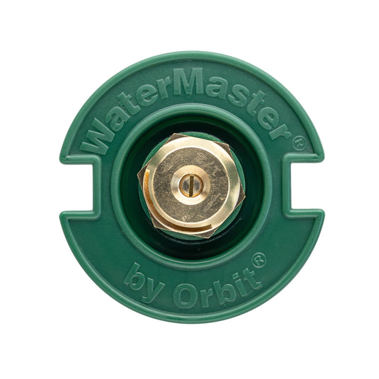 Plastic Flush Head w/Brass Half Pattern Nozzle 54025