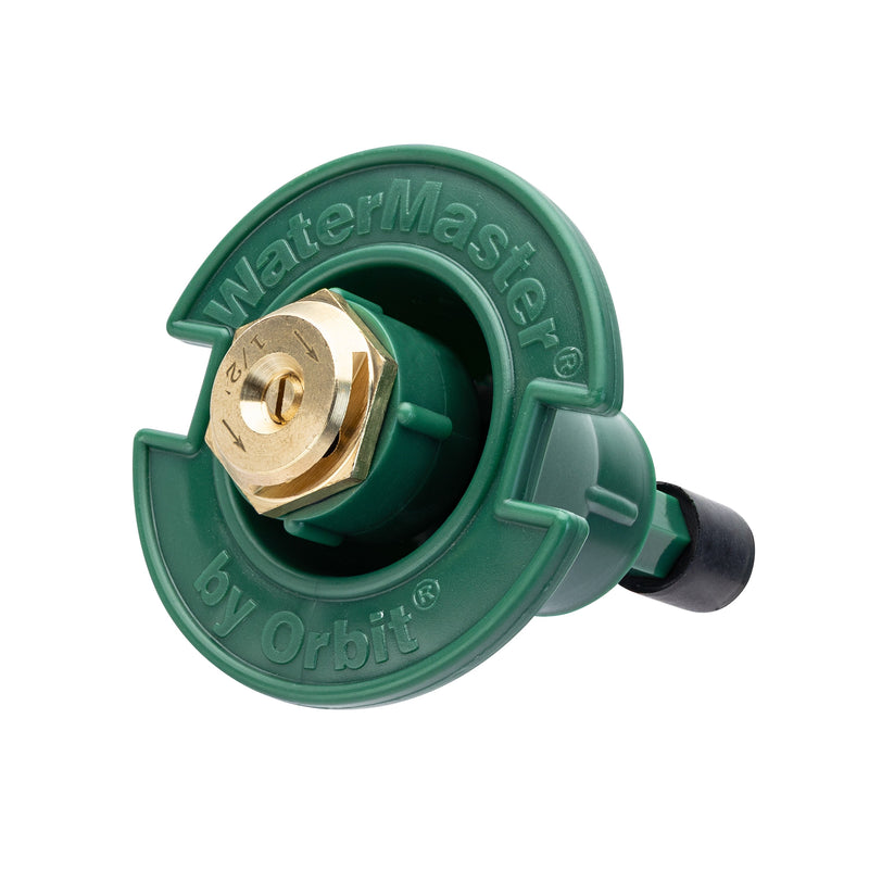 Load image into Gallery viewer, Plastic Pop-Up Flush Head w/Brass Half Pattern Nozzle 54028
