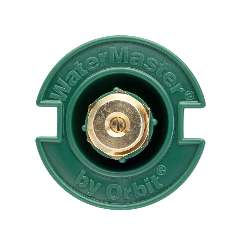 Load image into Gallery viewer, Plastic Pop-Up Flush Head w/Brass Half Pattern Nozzle 54028
