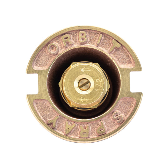 Brass Pop-Up w/Half Pattern Nozzle 54071