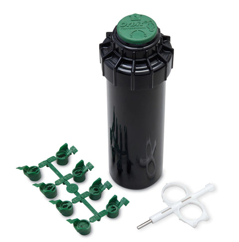 Product image of Orbit Irrigation Saturn IV Gear-Drive Rotor Sprinkler with Nozzle Rack 55179