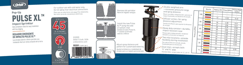 Load image into Gallery viewer, Pulse XL Pop-Up Impact Rotor Sprinkler in Canister | 55201

