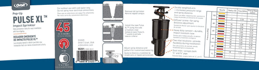 Pulse XL Pop-Up Impact Rotor Sprinkler in Canister | 55201
