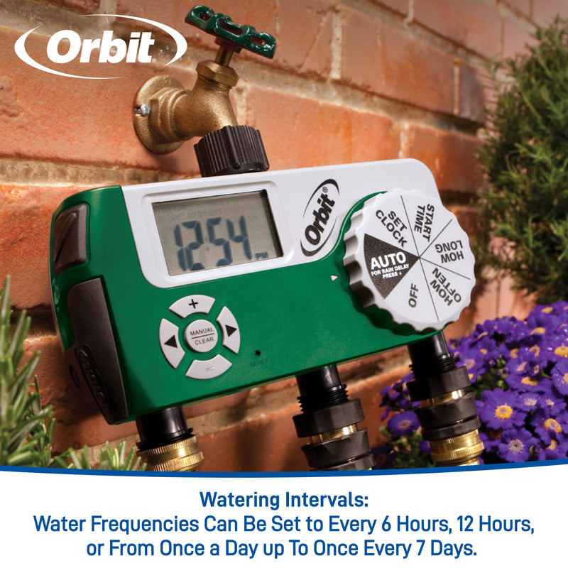 Load image into Gallery viewer, 3-Outlet Hose Watering Timer 56082
