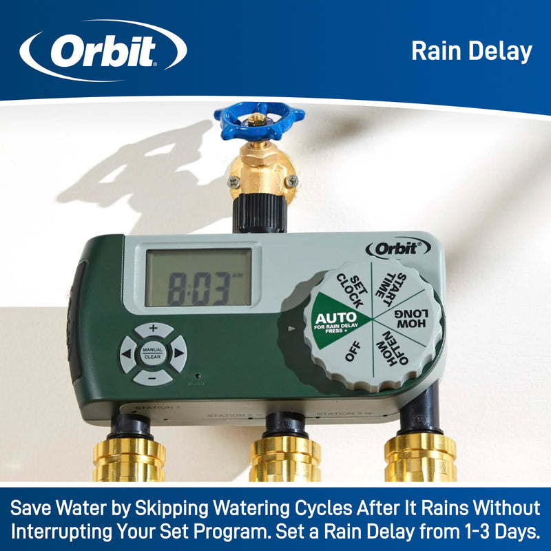 Load image into Gallery viewer, 3-Outlet Hose Watering Timer 56082
